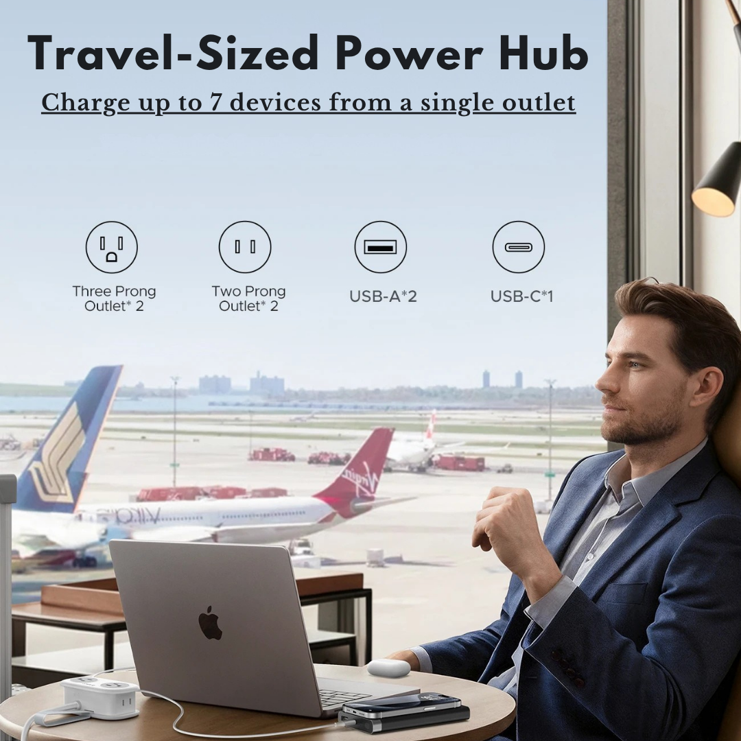 US Travel Power Strip