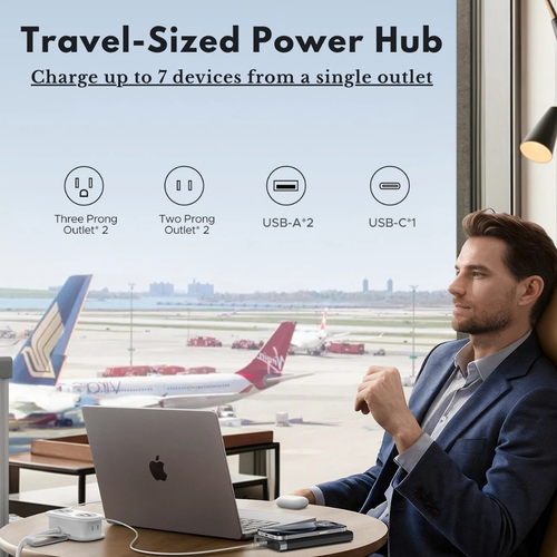 US Travel Power Strip