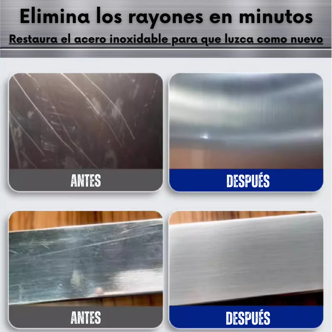 Kit de Restauración para Acero Inoxidable