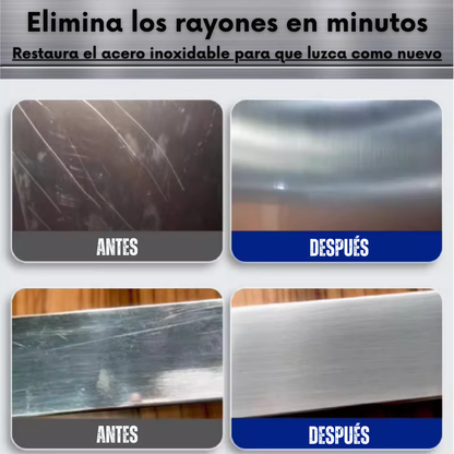 Kit de Restauración para Acero Inoxidable