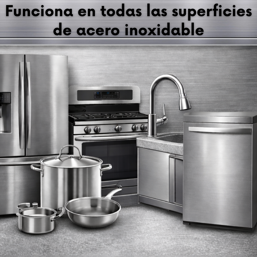 Kit de Restauración para Acero Inoxidable