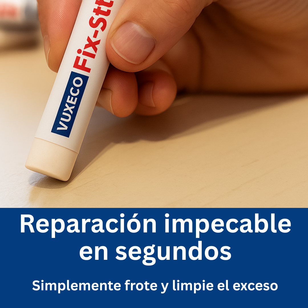 Lápices de cera para reparar madera