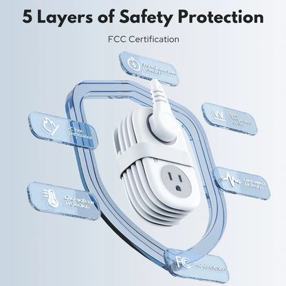 US Travel Power Strip