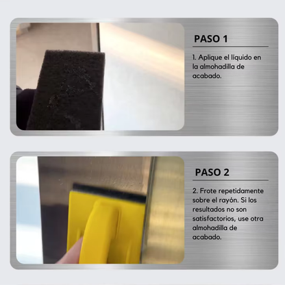 Kit de Restauración para Acero Inoxidable