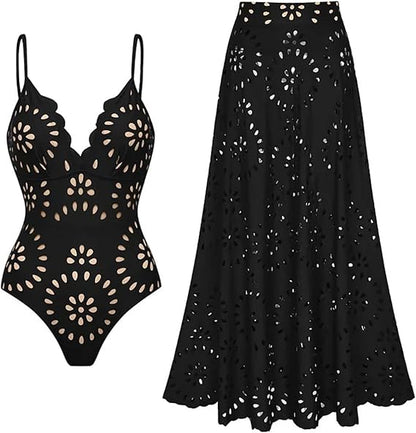 Traje de Baño y Falda
