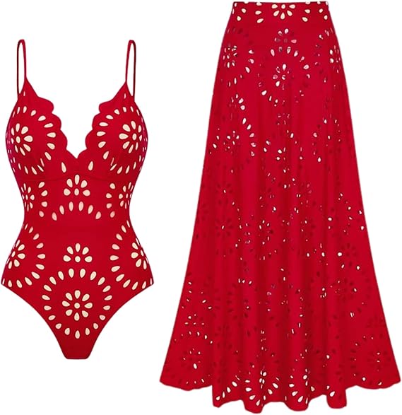 Traje de Baño y Falda