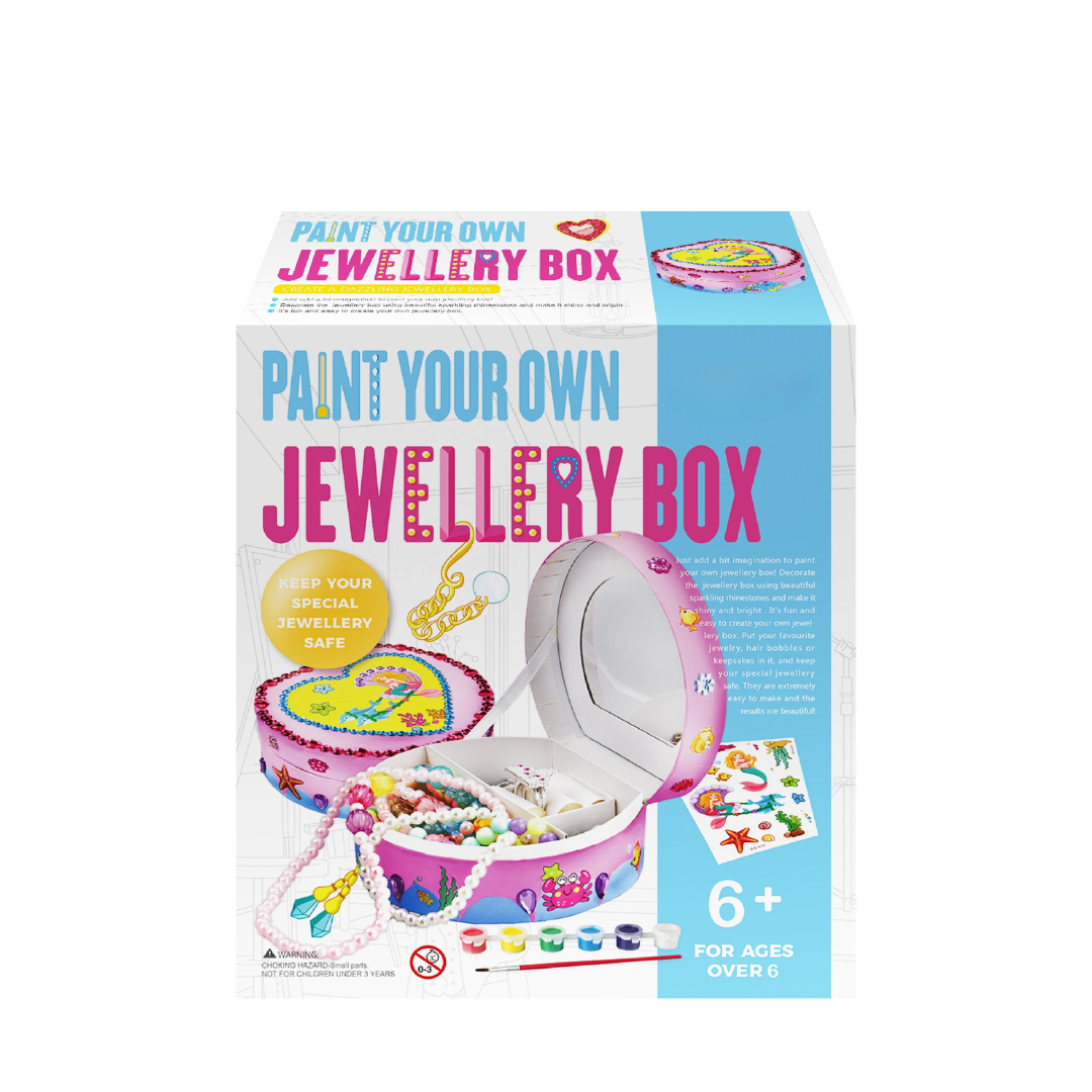 Paint Your Own Jewellery Box